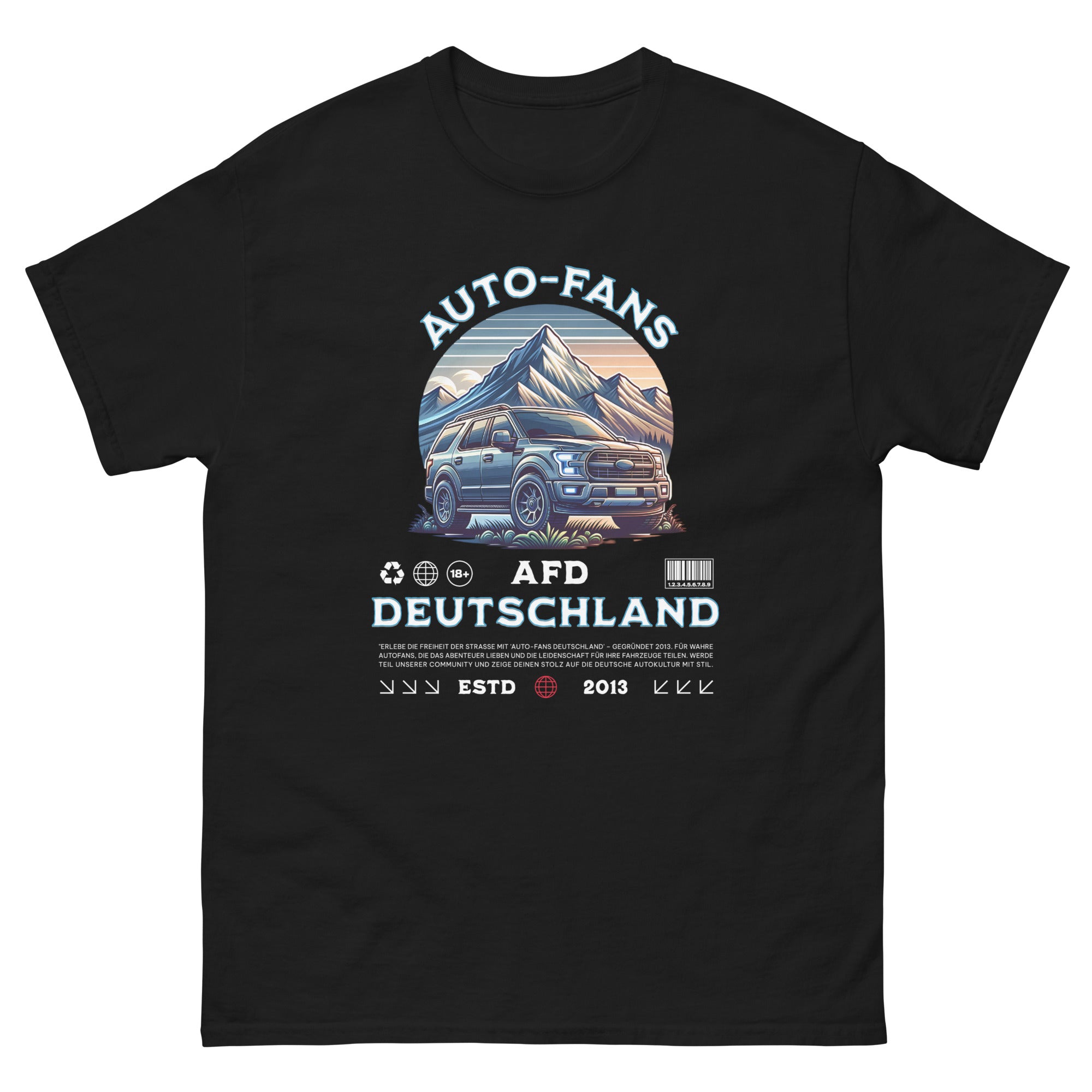 Auto-Fans Deutschland T-Shirt