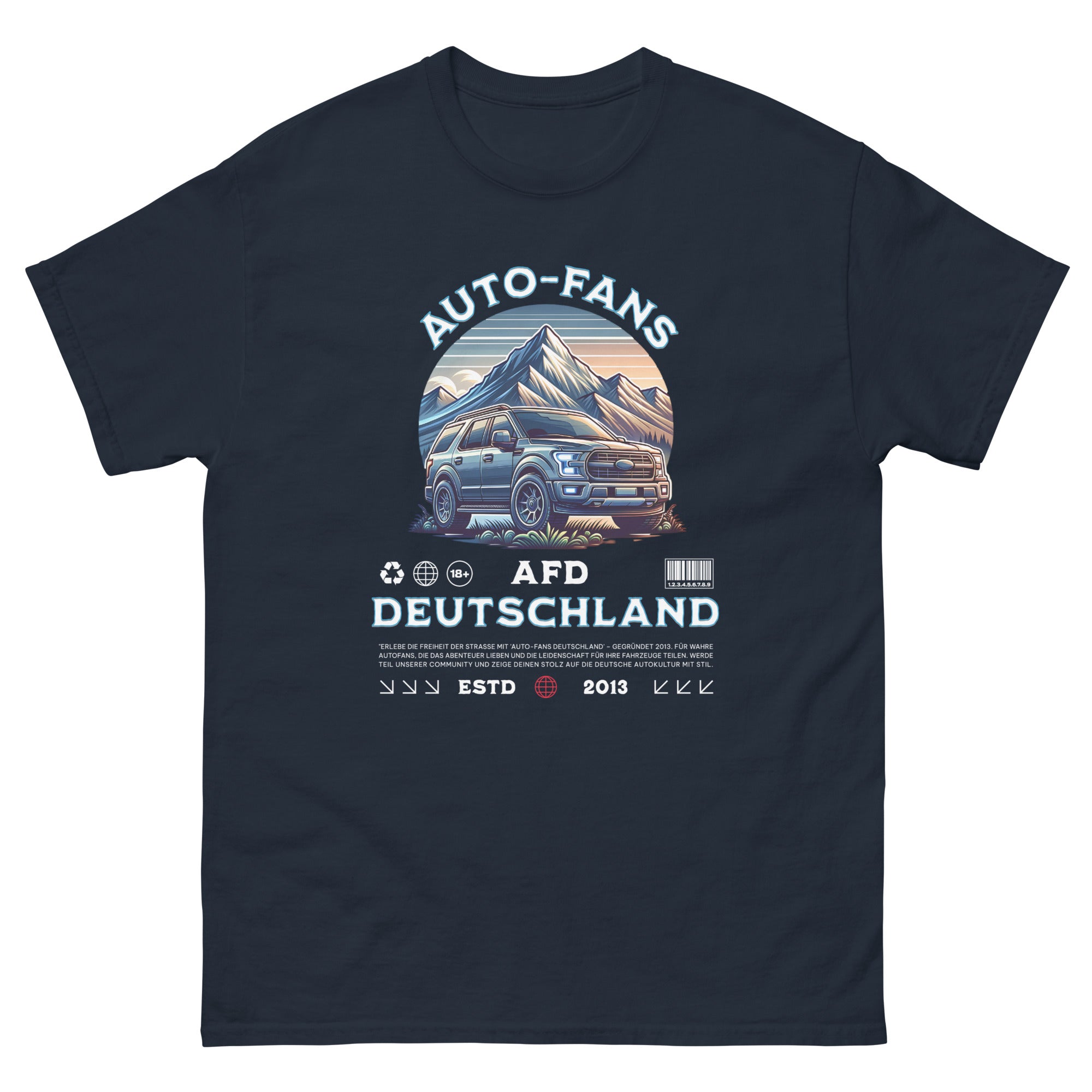 Auto-Fans Deutschland T-Shirt